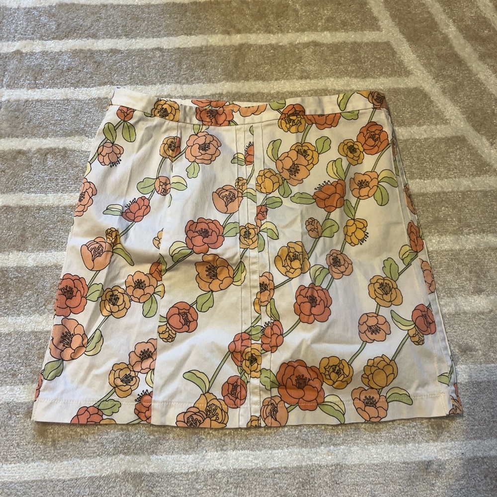 Floral Print ann taylor loft Women's Skirt